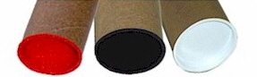 mailing tubes with plugs