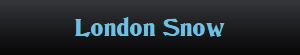 London Snow