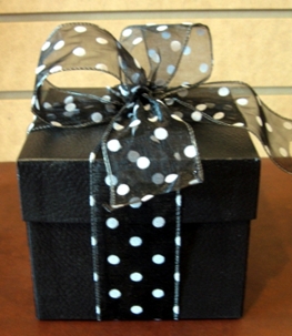 PUFF DOT BLACK