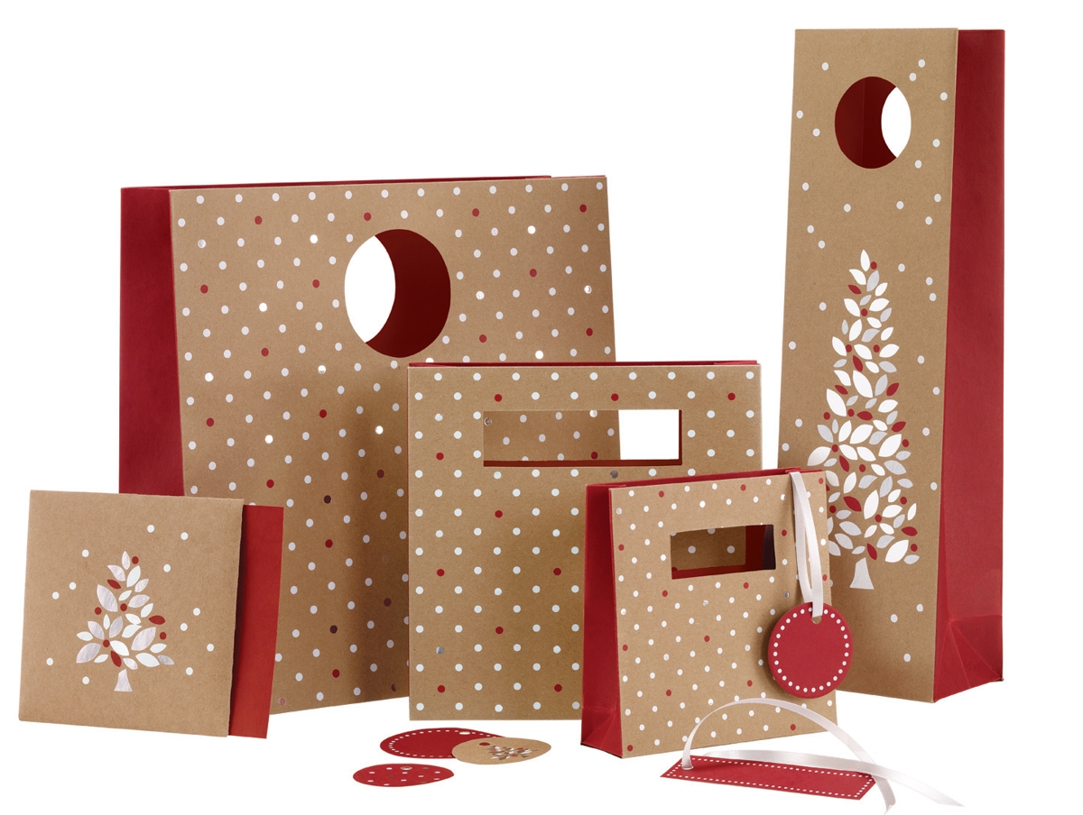 HOLIDOTS christmas bottle bag