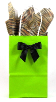 Tiger printed tissue