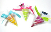 favor boxes cones