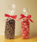 clear standup bags, great for candy buffet