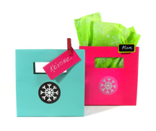 fashion color christmas packaging
