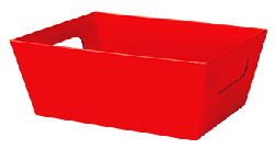 red market tray - christmas basket