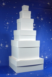 Tower of boxes - christmas