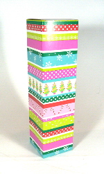 Christmas bottle gift box
