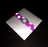 Gift card envelope brown