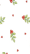 Holly berry Christmas candy bag