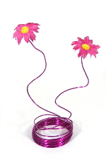 daisy wire fuchsia sml2
