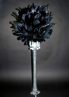 feather ball black 1
