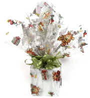 Christmas Cello wrap