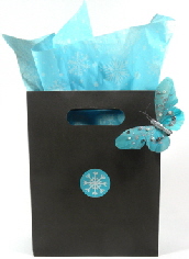 oxford with blue  butterfly