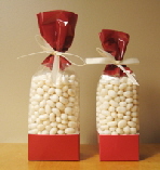 red boxi candy bags