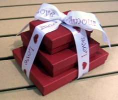 love ribbon white