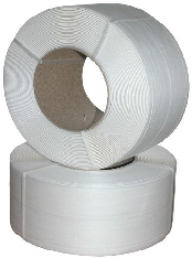 poly strap white