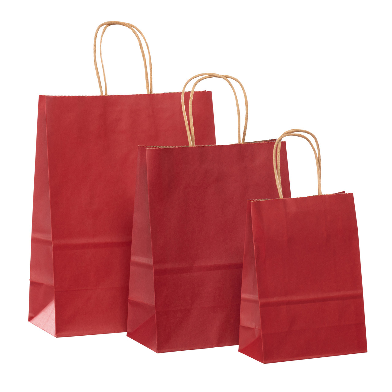 Red paper shopper
